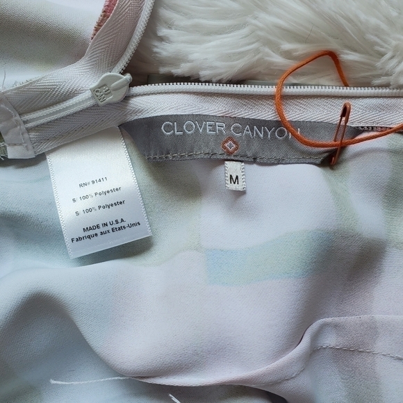 NWT Clover Canyon hi-waist plaid shorts Sz. M - Picture 5 of 5